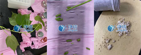 樣品研磨實驗結果