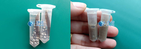 快速組織破碎儀實驗效果圖